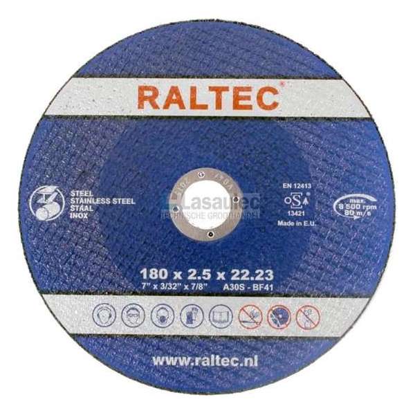 Doorslijpschijf Raltec A60T-BF41 115x1,0x22,2mm doos a25st