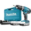 Makita HP457DWE Boor-/schroefmachine - 18V - Inclusief 2 Accu's en Lader