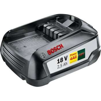 Bosch Lithium-Ion accu / batterij - 18 Volt - 2,5 Ah - Cordless family concept - exclusief oplader