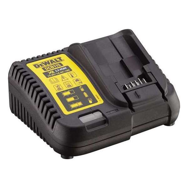 DeWALT DCB115-QW Binnen Zwart, Geel batterij-oplader