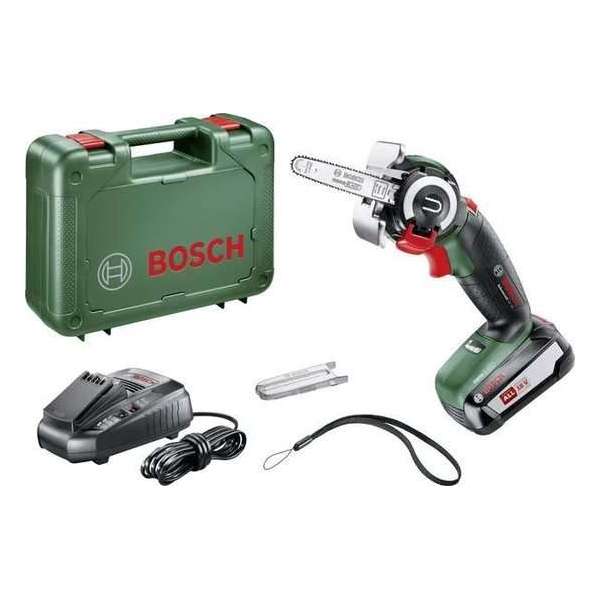 Bosch AdvancedCut 18 Microkettingzaag - Met 1x 18 V accu en lader