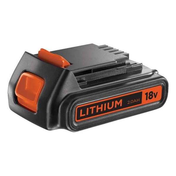 BLACK+DECKER Lithium ion schuifaccu 18V. 2.0Ah | BL2018-XJ