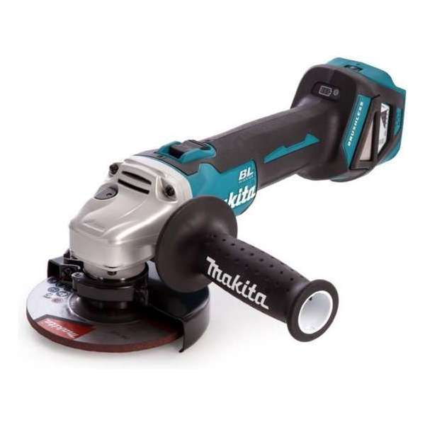 Makita DGA511Z Haakse slijper - 18 V - 125 mm - Losse Body (geleverd zonder accu en lader)