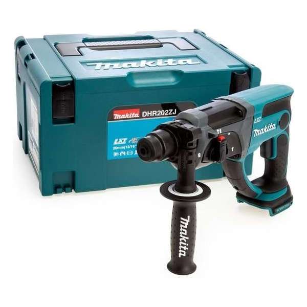 Makita 18 V combihamer - DHR202ZJ - in Mbox - Losse Body (geleverd zonder accu en lader)