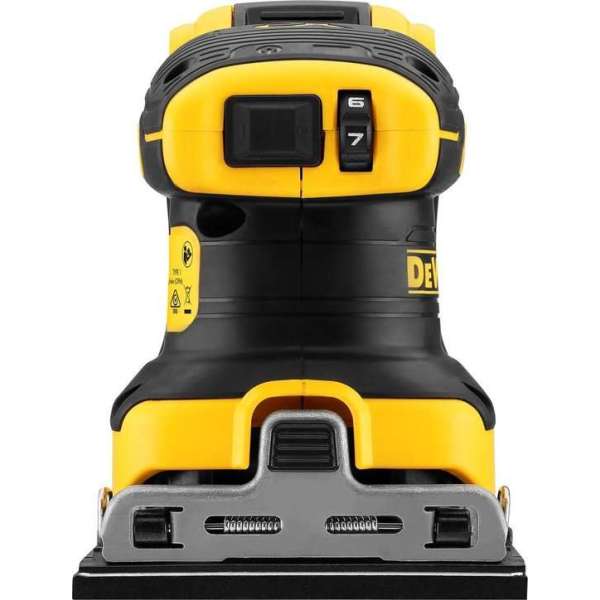 Dewalt DCW200NT 18V accu vlakschuurmachine basic body in tstak koffer - Losse Body (geleverd zonder accu en lader)