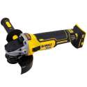 Dewalt DCG405N 18V Li-Ion accu haakse slijper body 125mm koolborstelloos - Losse Body (geleverd zonder accu en lader)