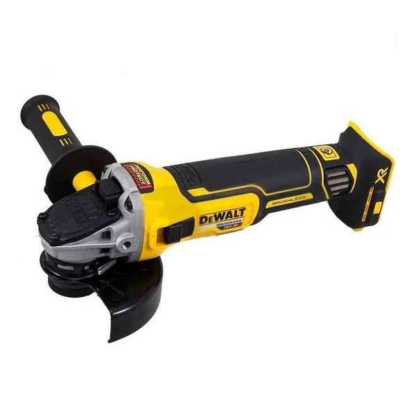 Dewalt DCG405N 18V Li-Ion accu haakse slijper body 125mm koolborstelloos - Losse Body (geleverd zonder accu en lader)