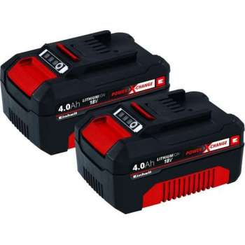 Einhell 4 Ah duo pack Power-X-Change