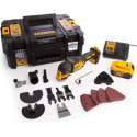 DeWalt DCS355P1 18V Li-Ion Oscillerende multitool set | 5.0Ah Li-ion - Geleverd met 1x accu