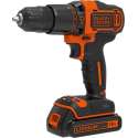 BLACK+DECKER BDCHD18KB-QW Accuboormachine - met klopfunctie - 18V - incl. lader, 2 accu's en koffer