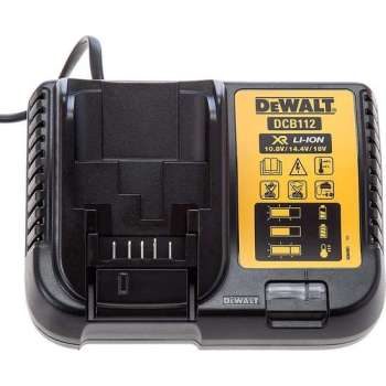 DeWalt DCB112 10.8V / 14,4V / 18V Li-Ion accu oplader