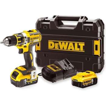 DeWALT DCD791P2 Accu Schroef / Boormachine 18V 5.0AH Li-ion in T-STAK