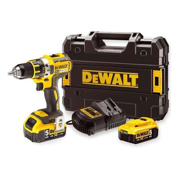 DeWALT DCD791P2 Accu Schroef / Boormachine 18V 5.0AH Li-ion in T-STAK