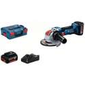 Bosch Professional GWX 18V-8 Accu haakse slijpmachine - Met 2x 18 V accu en lader