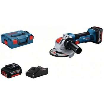 Bosch Professional GWX 18V-8 Accu haakse slijpmachine - Met 2x 18 V accu en lader