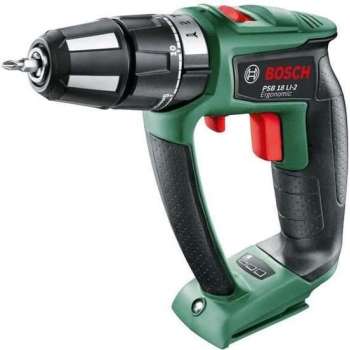 Bosch PSB 18 LI-2 Ergonomic Accu klopboormachine - Losse body (geleverd zonder 18 V accu en oplader)