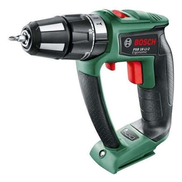 Bosch PSB 18 LI-2 Ergonomic Accu klopboormachine - Losse body (geleverd zonder 18 V accu en oplader)