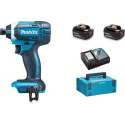 Makita DTD152RTJ 18V Li-Ion accu slagschroevendraaier set (2x 5.0Ah accu) in Mbox