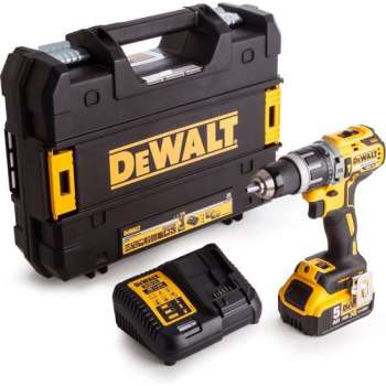 DeWalt DCD796P1 18V Li-Ion Accu klopboormachine - 1x 5,0Ah Accu - Inclusief Koffer