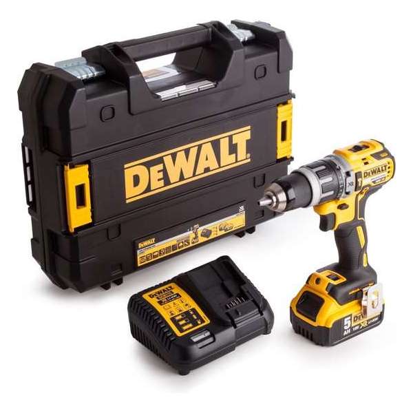 DeWalt DCD796P1 18V Li-Ion Accu klopboormachine - 1x 5,0Ah Accu - Inclusief Koffer