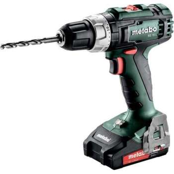 Metabo BS 18 L + 2x 2,0 AH Accu accu boormachine