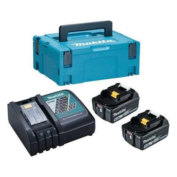 Makita - 197624-2 - powerpack - LXT 18 V - 2x 5.0 Ah - in Mbox