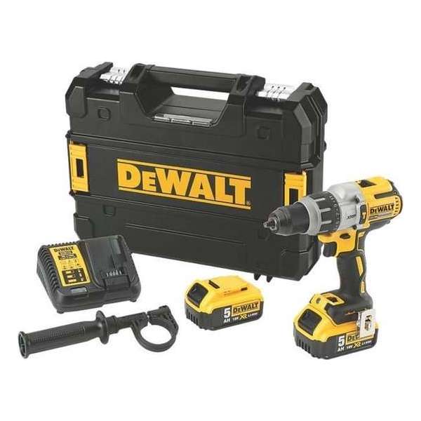 DeWALT DCD996P2 Accu Klop-/Schroefboormachine 18V 5.0Ah XR Li-ion in T-STAK