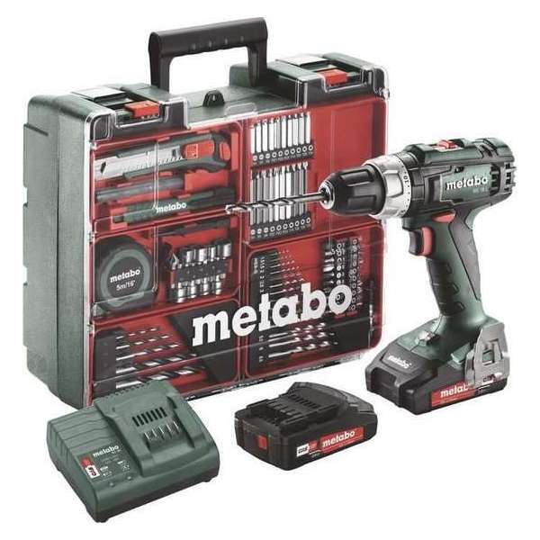 Metabo BS 18 L  mobile workshop (13mm, 2x2,0Ah, SC 60 Plus)