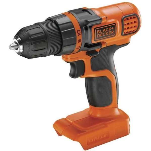 BLACK+DECKER BDCDD18N-XJ Accuboormachine - 18V - met schroeffunctie - zonder accu en lader