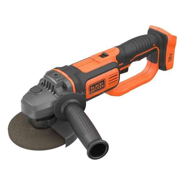 BLACK+DECKER BCG720N-XJ Haakse Slijper - 18V - 125mm haakse slijper - Losse Body (geleverd zonder accu en lader)