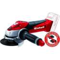 EINHELL Accu Haakse Slijper TE-AG 18 Li Solo - Power-X-Change - 18 V - Ø115 mm - Zonder accu & lader