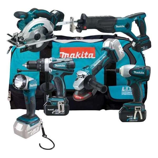 Makita DLX6011 combo-kit