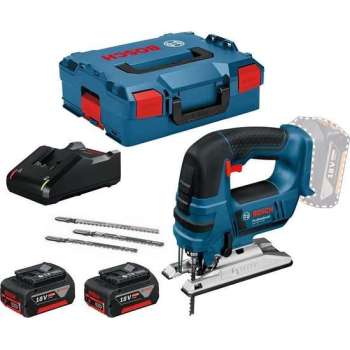 Bosch Professional GST 18 V-Li B Accu Decoupeerzaag 18V 4.0Ah Li-ion in L-Boxx