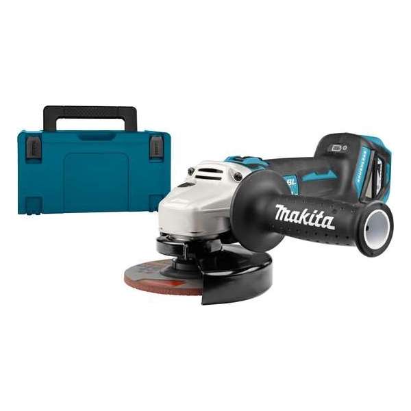 Makita DGA511ZJ 18 V Haakse slijper 125 mm