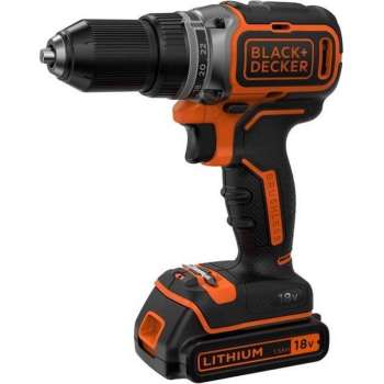 BLACK+DECKER BL186K1B2-QW Brushless schroef-/boormachine - 18V - incl. 2 accu's, lader en koffer