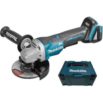 Makita DGA508ZJ 18 V Haakse slijper 125 mm