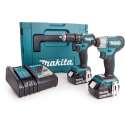 Makita 18V Combiset - (Klop)boor-schroefmachine DHP483 en Slagschroevendraaier DTD155 - Incl. 2 accu's