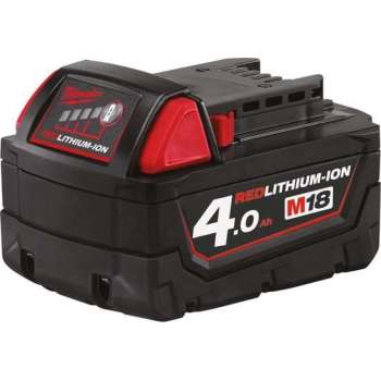 Milwaukee M18 B4 18V Li-Ion accu, 4.0Ah