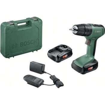 Bosch Accuklopboorschroevendraaier UniversalImpact 18 - Incl. 2-uurslader en 2x 18 V Li-Ion accu