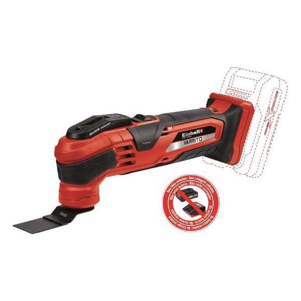 Einhell Accu Multitool 18V - Power X Change - Zonder accu en lader