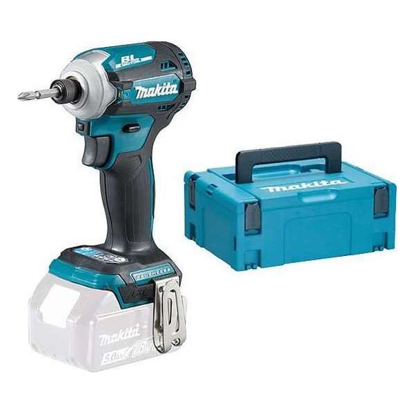 Makita DTD171ZJ 18V Li-Ion accu slagschroevendraaier body in Mbox - koolborstelloos