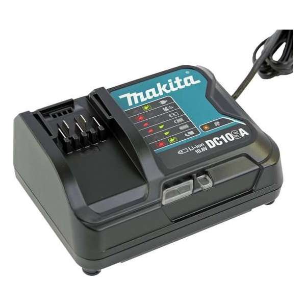 Makita acculader/oplader DC10SA - laadspanning 10.8V - 220 -240V - 750gram - 197355-3