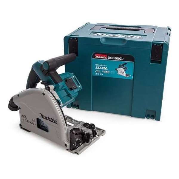 Makita  Invalcirkelzaag Dsp600zj 2x18v 165 Mm - Losse Body (geleverd zonder accu en lader)