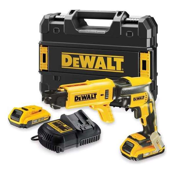 DeWalt DCF620D2K-QW accu-bandschroefmachine-set 18V