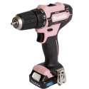 MAKITA DF333DSAP1 - ACCU BOORMACHINE - ROZE - SET - CXT