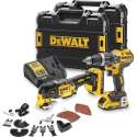 DeWALT DCK208D2T Accu Combiset 18V 2.0Ah XR Li-Ion in TSTAK + accessoires + 4e jaar dealer garantie*!