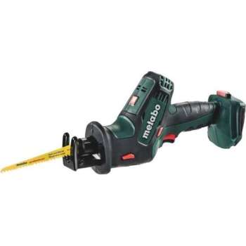 Metabo SSE 18 LTX Compact 18V Li-Ion accu reciprozaag body in MetaLoc