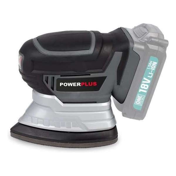 Powerplus One Fits All POWEB4020 Accu Handpalmschuurmachine - 18V Li-ion - zonder Accu en Lader)