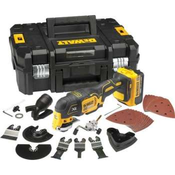 DeWalt 18V XR - Oscillerende multitool - 2x4,0Ah - met 35 acc