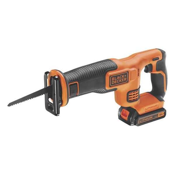 BLACK+DECKER BDCR18-QW reciprozaag - met 18V Lithium-Ion accu en lader